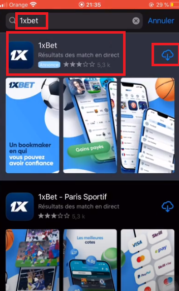 تطبيق 1xBet على App Store